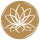 ronde lotus goud